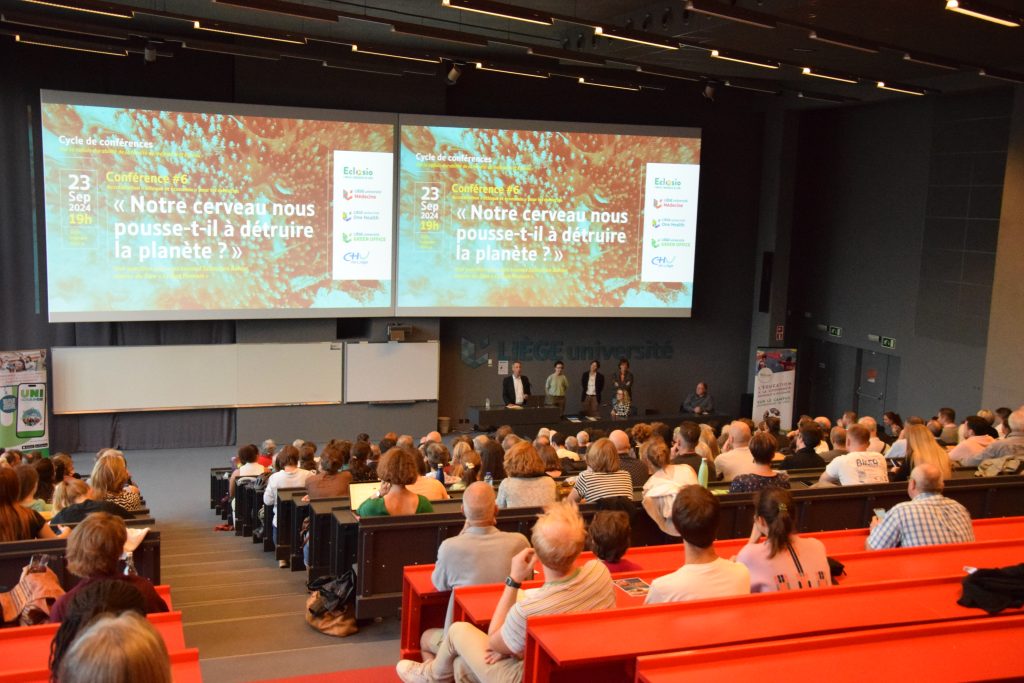 Conférence : « Notre cerveau nous pousse-t-il à détruire la planète? » à ULiège