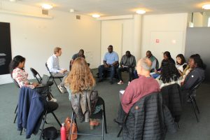 Les participants de la formation se retrouvent à la Cité Miroir