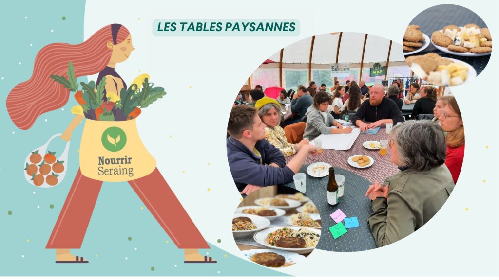 Nourrir Seraing - visuel tables paysannes sérésiennes