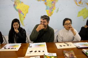 Victor Chavanne au Pérou - Dégustation de chocolats Ancash, stage