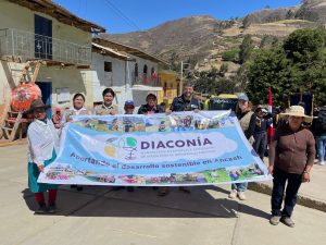 Victor et l'équipe Diaconía Ancash